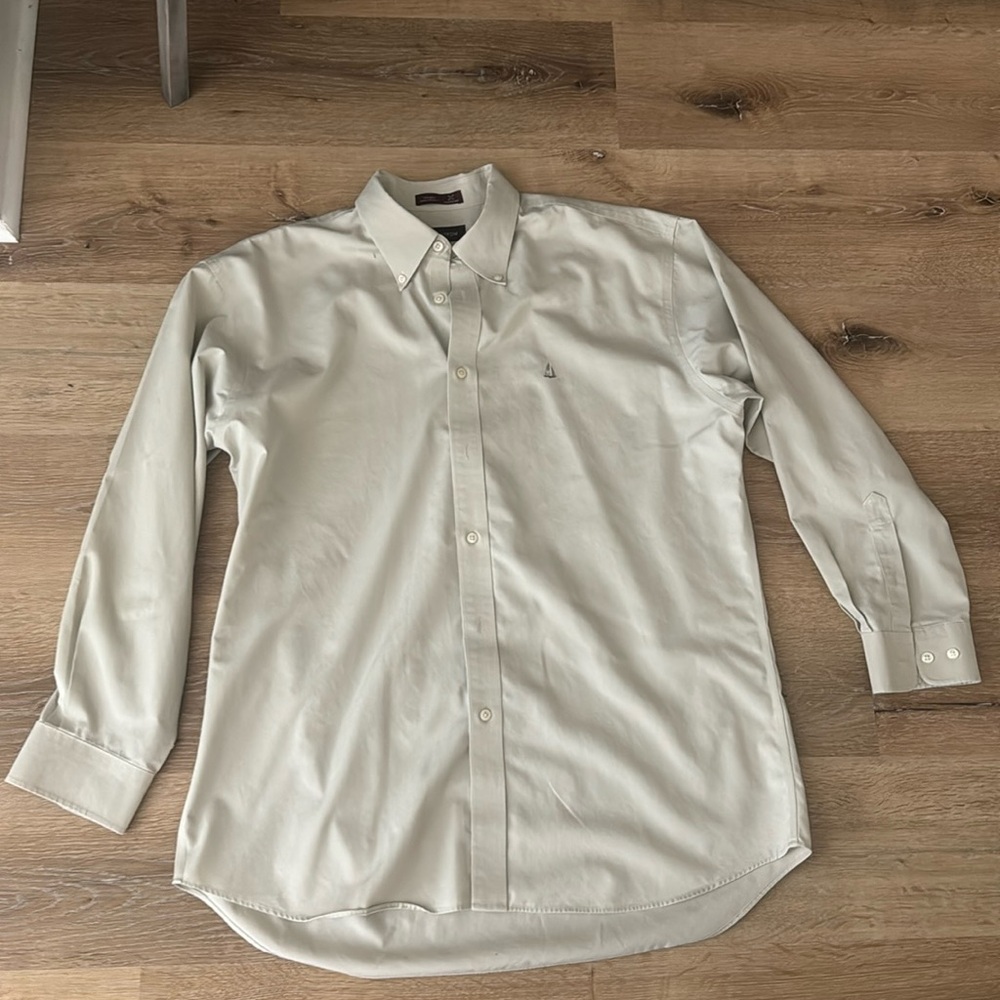 Men’s Tan Nordstrom Dress Shirt